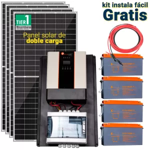 Kit Solar 5000Wh Onda Pura