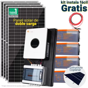 Kit Solar 6500Wh Onda Pura