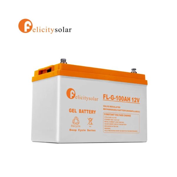 Batería solar Gel 12V 100Ah Felicity Solar