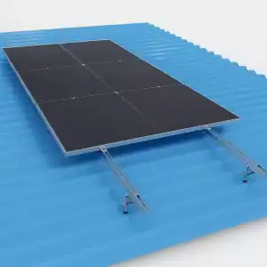Estructura Coplanar de Aluminio para Paneles Solares